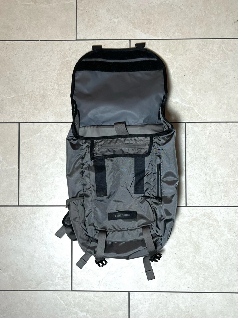 Timbuk2 Gray & Red Backpack